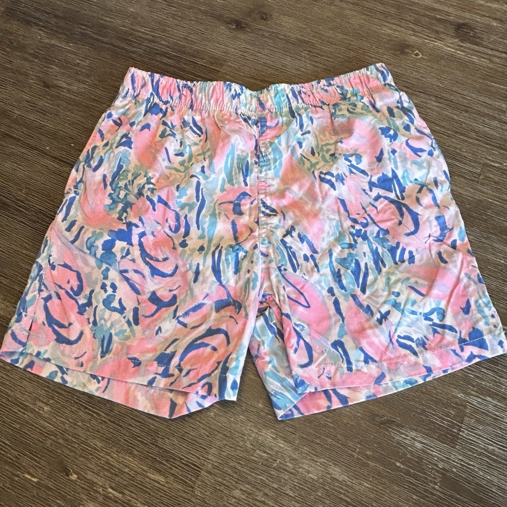 Lilly Pulitzer‎ Capri Swim Trunks Boys XL  Summer Pastel Pockets Shorts
